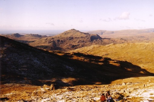 Harter Fell from Dow Crag Col