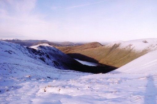 Hayeswater in snow