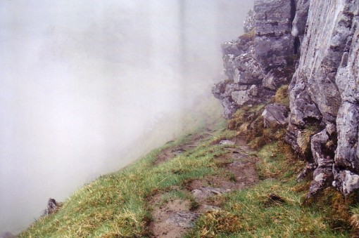 Sgurr a' Mhaoraich-Path Hugging Final Crag