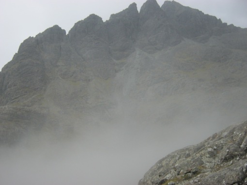 Pinnacle Ridge above Mist